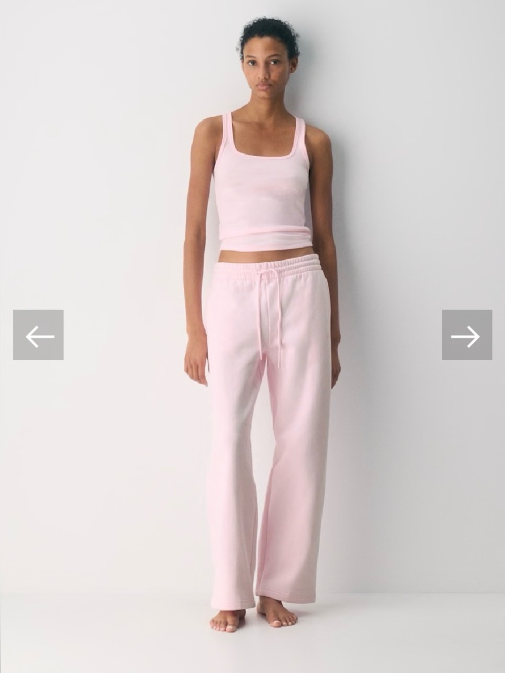 BNWT $78 ARITZIA Sweatfleece Boyfriend Basic Wide Pant
